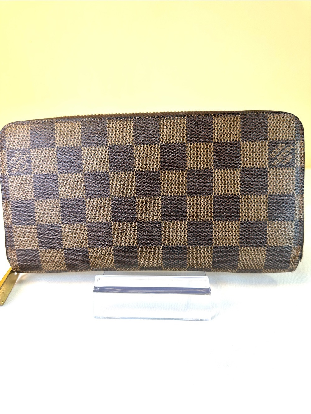 Louis Vuitton Damier Ebene Zippy wallet SD3191 US/France 2011